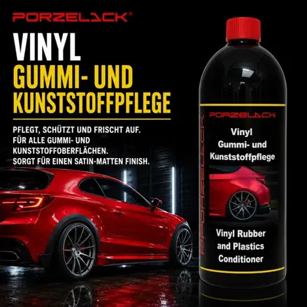 Porzelack Vinyl, ošetření pneu pryže a plastů 1L 