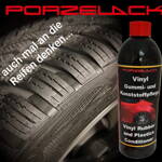 Ošetření pneu, pryže a plastů Porzelack VINYL 1L (s rozprašovačem)