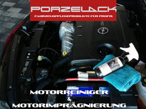 Motorový čistič a impregnace Porzelack
