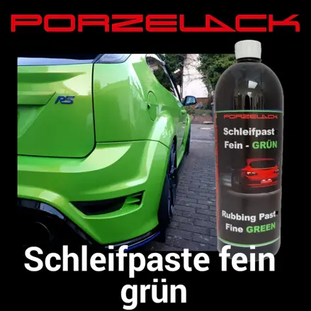 Brusná pasta, Porzelack jemná, zelená,(bez silikonu)