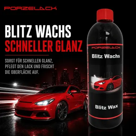 Porzelack autovosk Blitz wax 1L