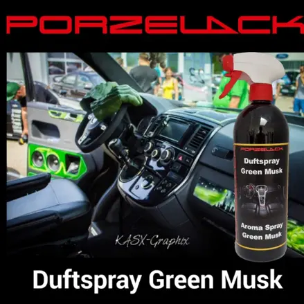 Pohlcovač pachů s vůní Green Musk Porzelack (koncentrát) 1L