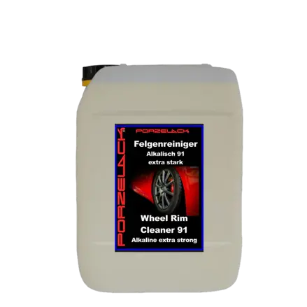 Čistič ráfků alkalický, Porzelack extra silný 20 L