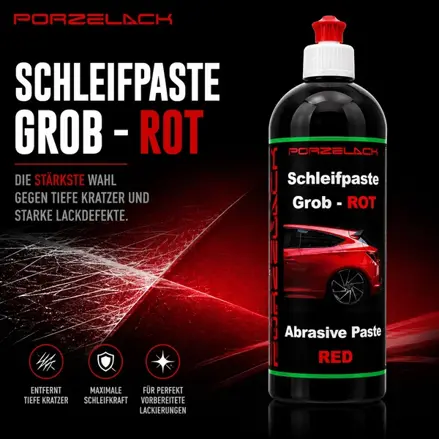 Porzelack Brusná pasta hrubá 1L